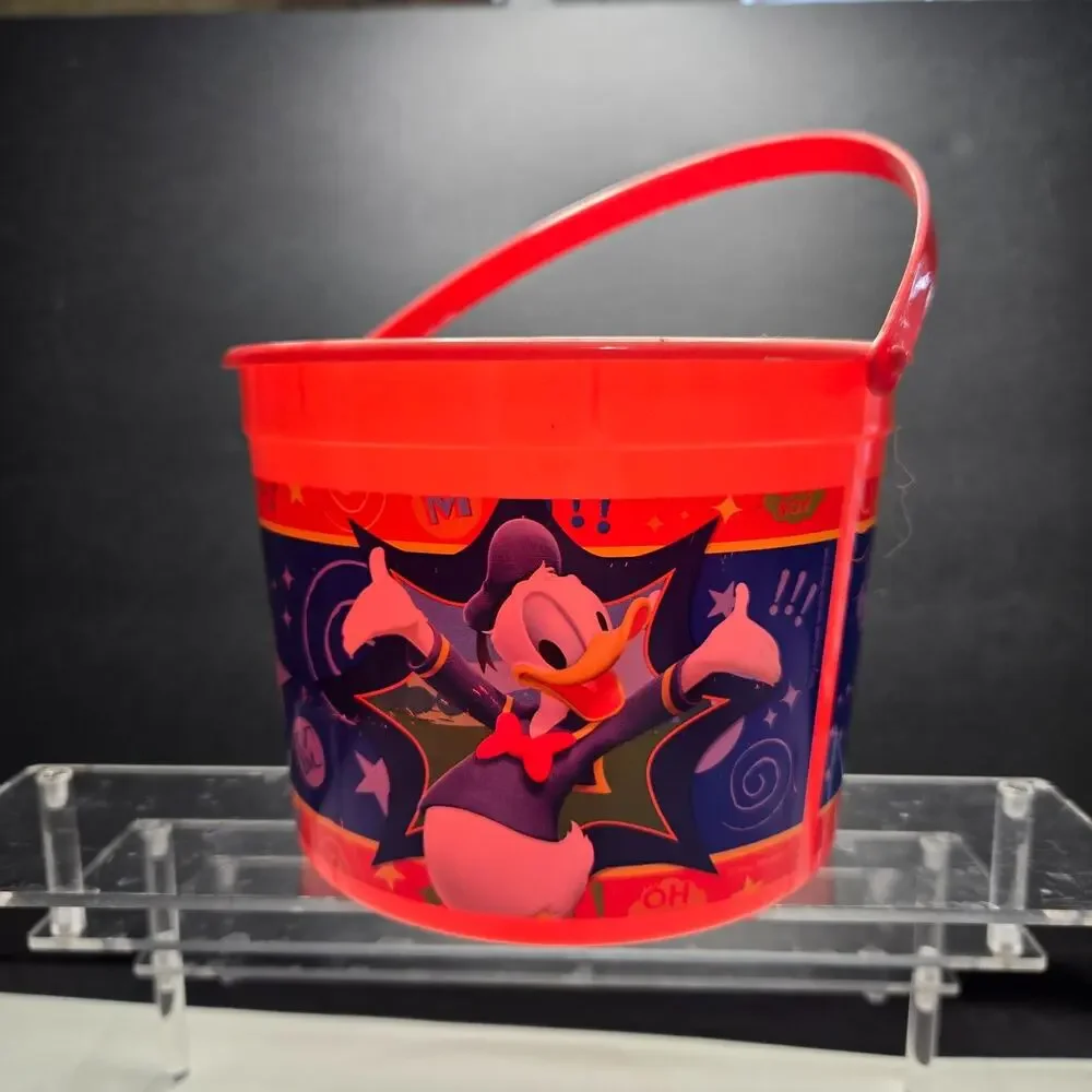 MICKEY & FRIEND SMALL PLASTIC FAVOR CONTAINER 4 COUNT LOT Party Treat Toy Candy